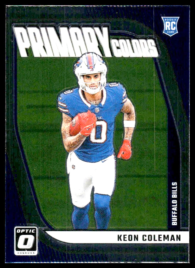 2024 Donruss Optic - Primary Colors Keon Coleman #DC-KCN (RC)