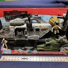 Kid Connection Giant Military Copter Play Set 57 Piece Set (BRAND NEW IN BOX)