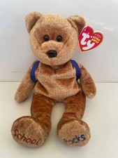TY Beanie Baby ABC's the School Bear 40655 8" TALL ****NEW