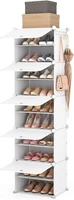 Vicye Schuhschrank, Schuhregal 10 Ebenen Schuhschrank Schmal Hoch FüR 20 Paar