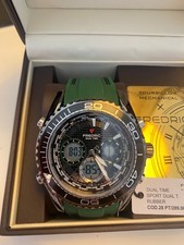 tourbillon mechanical x fredric dual time sport dual t. rubber
