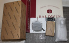Baldwin Estate - 8252.190.B Arched Evolved Electronic Deadbolt Satin Black NEW