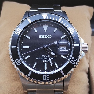 SEIKO wristwatch working SZEV012 V157 HADO in box Seiko shop limited model solar