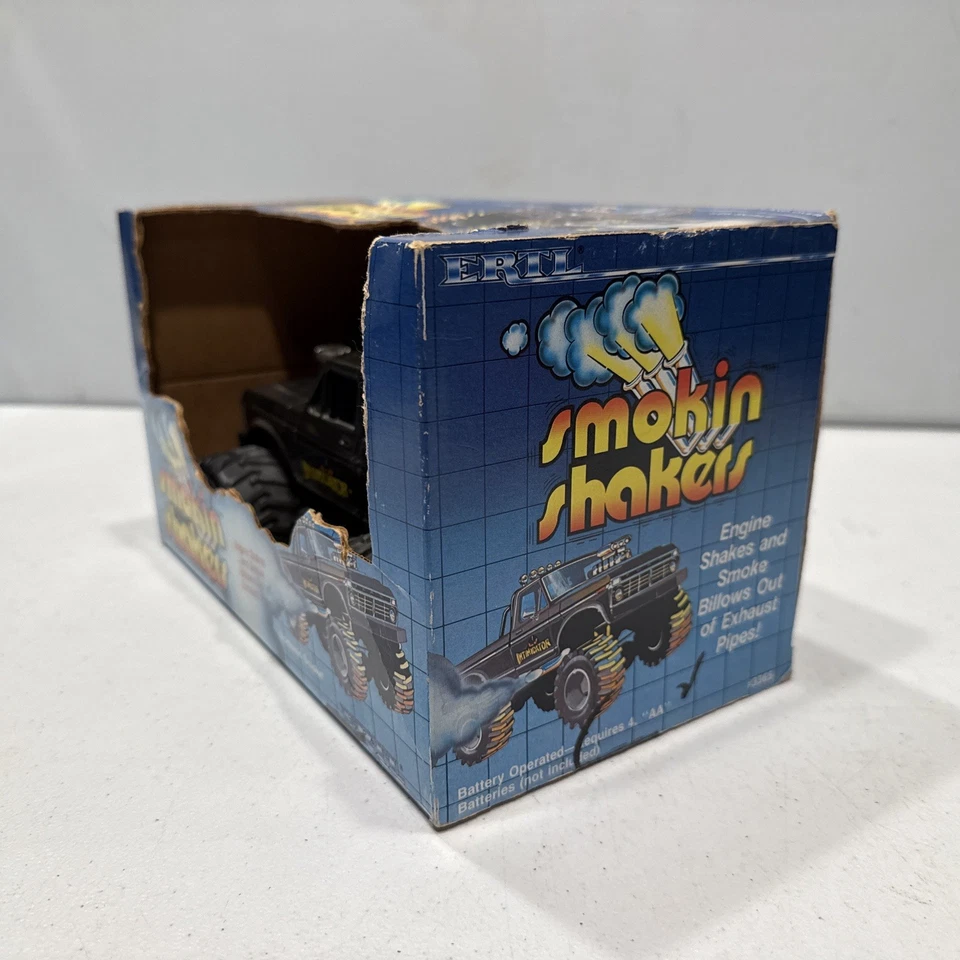 Ertl Intimidator Smokin Shakers 福特怪物卡车玩具 1985 年未测试带盒 — 第 4/4 张图片