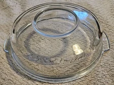 Round Baking Dish 10" Clear