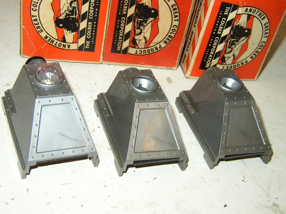 qty 4 Lot Colber 111 track end bumper w/ box Silver LN - Image 3 of 4