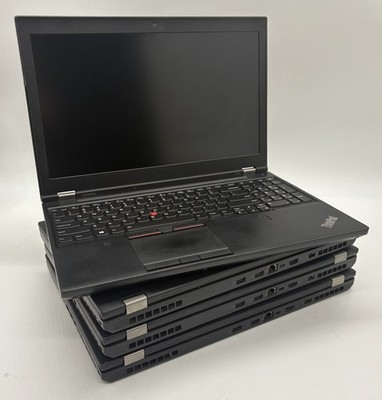 QTY! Lenovo ThinkPad P50 Core i7-6820HQ 16GB RAM 512GB NVMe