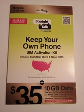 Straight Talk Prepaid SIM Kit