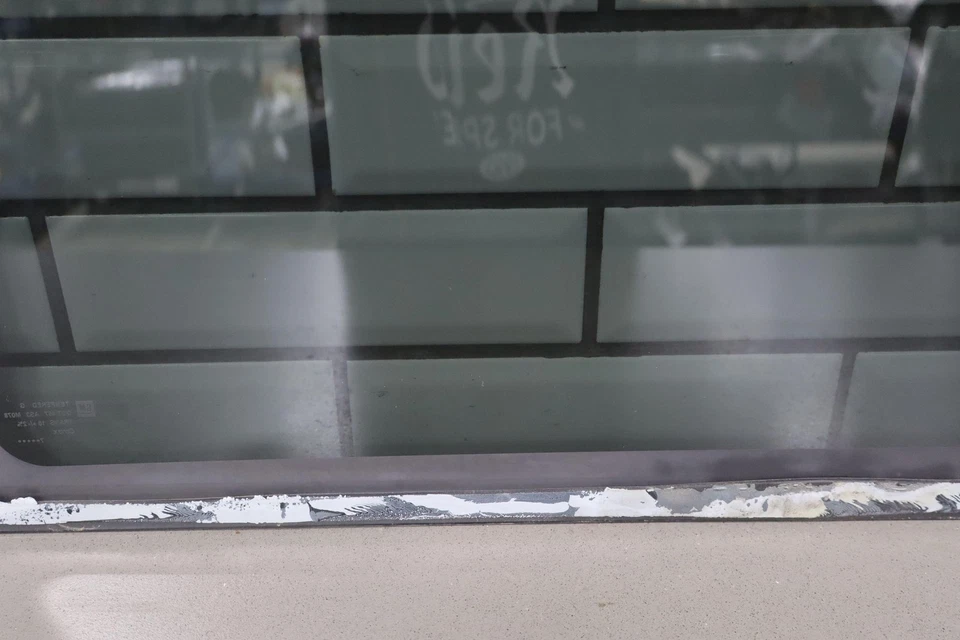 *Solo 2008-2009* Hummer H2 izquierdo LH conductor cuarto trasero ventana vidrio SOLO Foto 2 de 4