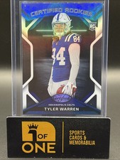 2025 Certified Football - Certified Rookies - Tyler Warren - Indianapolis 