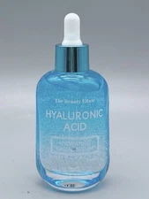 The Beauty Elixir Hyaluronic Acid Hydrating Facial Serum 1.69 fl oz New