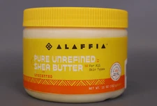 Alaffia Shea Butter  Unscented 11 Oz