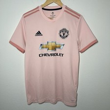 Manchester United 2018-2019 Away Jersey | Vintage Soccer M