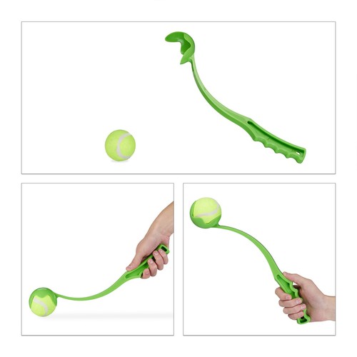Set 4 lanciapalle per cani con palline Resistente Set lanciapalle per cani - Foto 6 di 8
