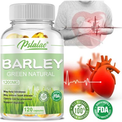 Barley Green Capsules 1200mg - Promote Metabolism, Boost Energy, Immune Support