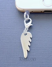 Angel Wing Anti Dust Plug Charm Proof Ear Cap Jack For cell phone c34