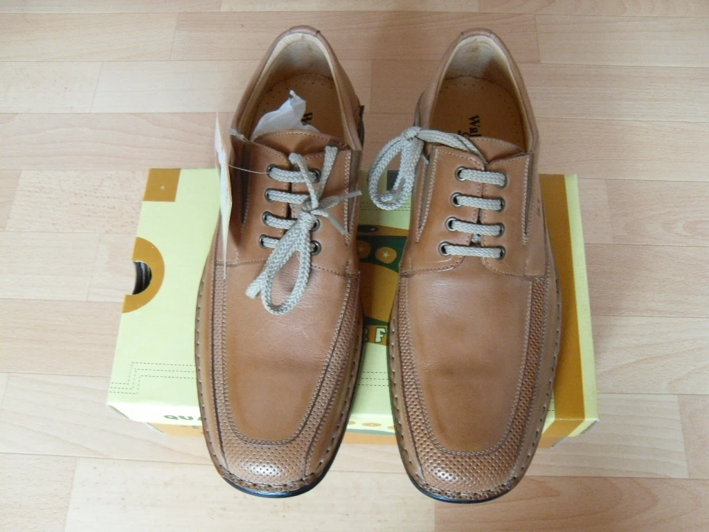 Walker Flex Business Schuhe 38225 echtes Leder handgen ht Gr
