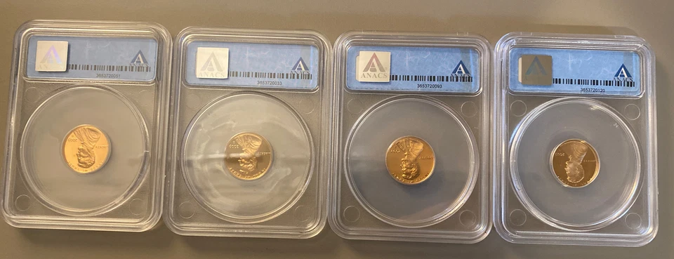 2009-S Lincoln Cents ANACS PF70  (All 4 Varieties) - Image 2 of 4