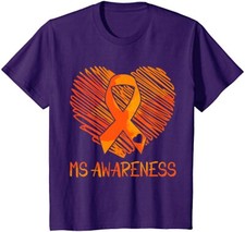 Ms Awareness Multiple Sclerosis Awareness Tee Youth Unisex T-shirt