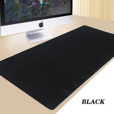 Computer Gaming Mouse Pad Mat Black Keyboard Mat Rubber Gaming Mouse Mat New
