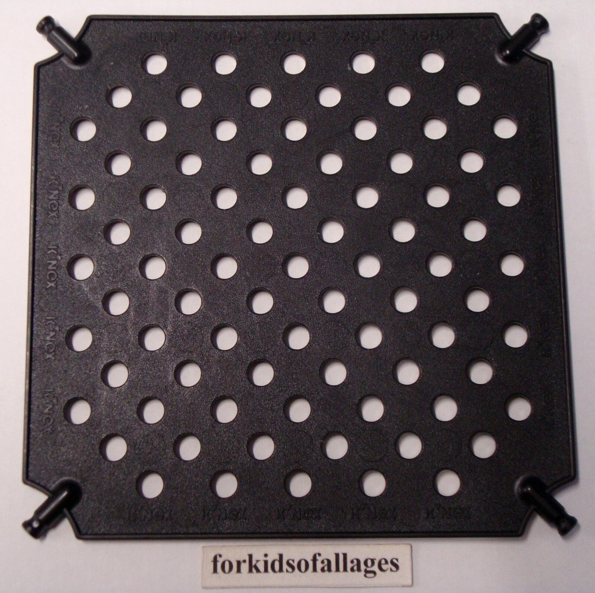 1 KNEX Large Square Panel Black 5-1/2