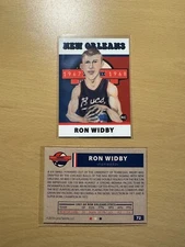 2019 1967-68 Lana Sports ABA #72 RON WIDBY Rookie RC New Orleans Buccaneers