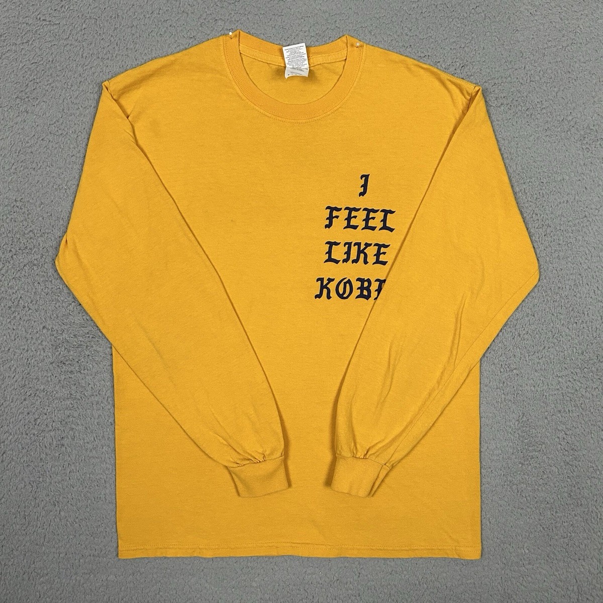 Gildan Kanye West Mamba Day 2016 I Feel Like Kobe Long Sleeve