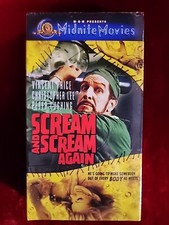 Scream and Scream Again VHS, 2000 