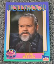 #17 1991 Orson Welles Vintage Starline Hollywood Trading Card