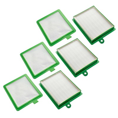 Set di 6 filtri per AEG Electrolux Viva Quickstop AVQ 2100...2141