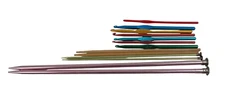 Vintage Lot of 13 Knitting and Crochet Needles Hooks Boye