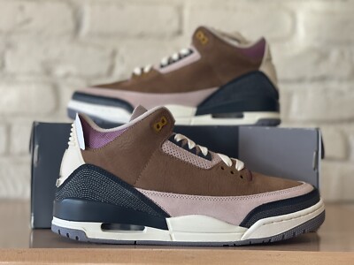 Nike Air Jordan 3 Retro Winterized Archaeo Brown Sneakers DR8869