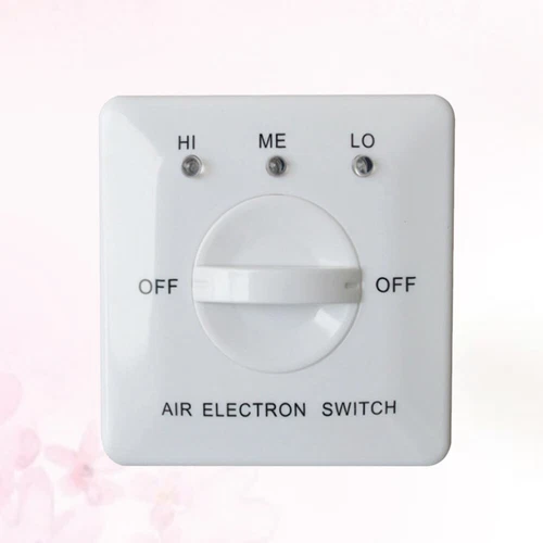 Dial Knob Control Ceiling Fan Three-speed Controller Wall Switch