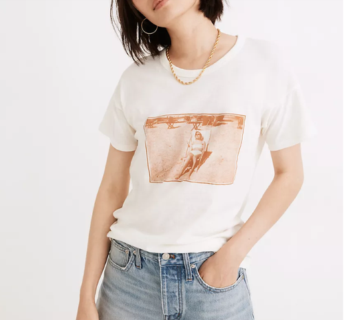 Madewell Women's Beach Graphic Whisper 