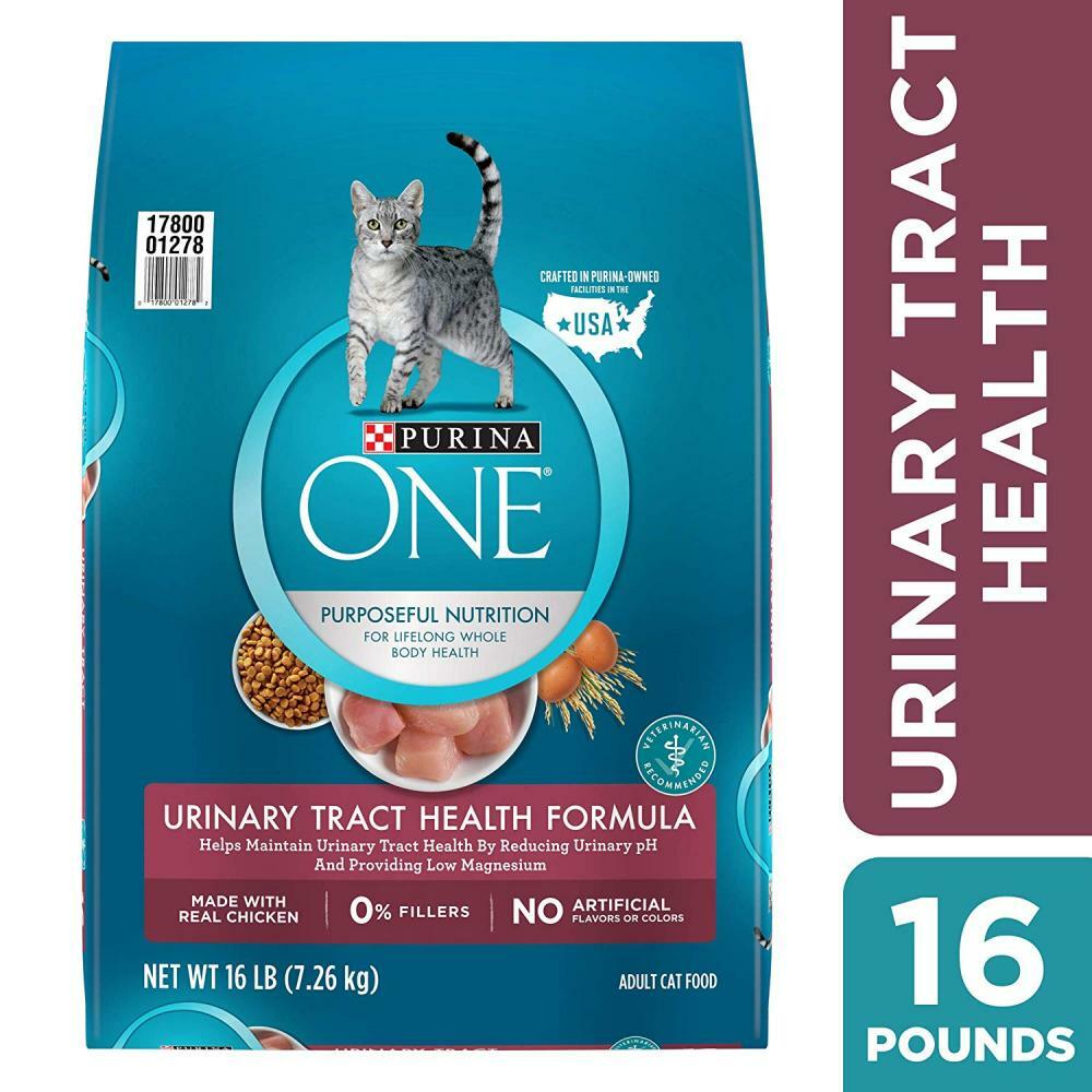 Purina ONE Urinary Tract Health Formula Adult Cat Food 16lbs for