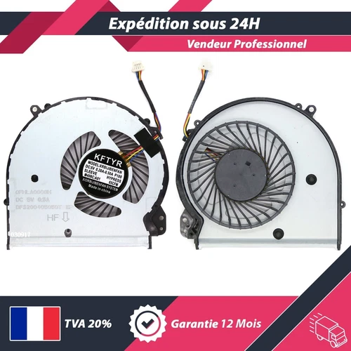 VENTILATEUR CPU FAN HP 17-BS / 17-AK / 17-X / 17-Y - 926724-001 / 856682-001