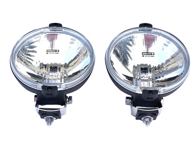 2x Fernscheinwerfer Halogen 12V 24V Scheinwerfer H3 Schlepper LKW