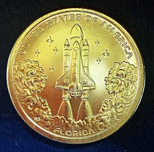 2025 D BU Florida American Innovation Dollar NASA Space Shuttle from Mint Roll