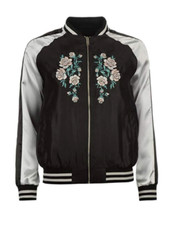 Golddigga Jacket Black Uk 10 Rrp £49.99 Dh8 Ff 21