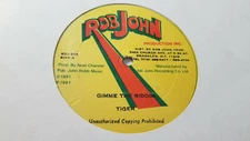 Tiger/Courtney Melody ‎– Gimme The Riddim/ I Got Caught /Reggae 12" Rob John U.S