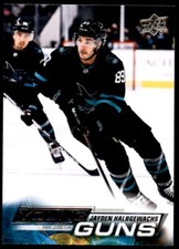 Jayden Halbgewachs 2022-23 Upper Deck Young Guns RC #456 San Jose Sharks