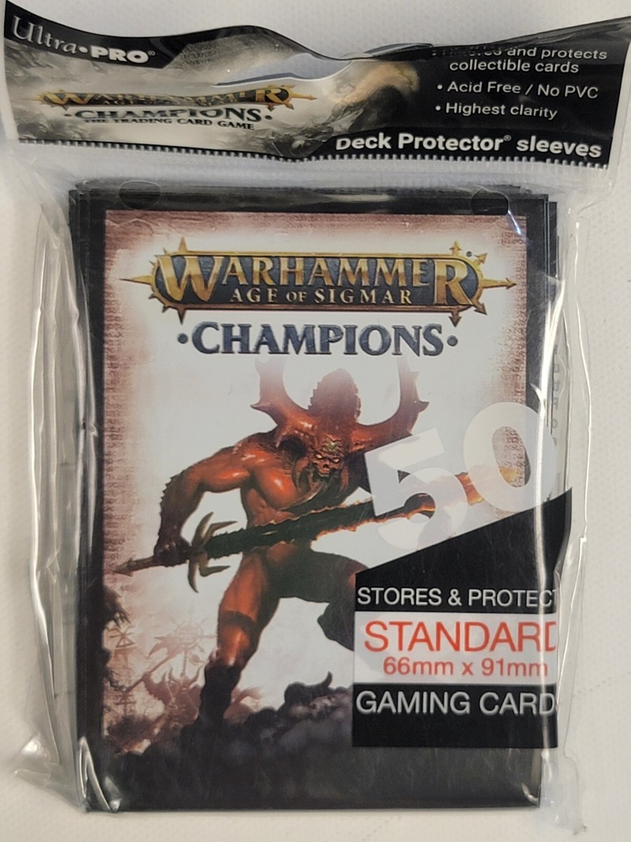 warhammer mtg card sleeves Warhammer 40k Commander Deck Sleeves (100) (V2)
