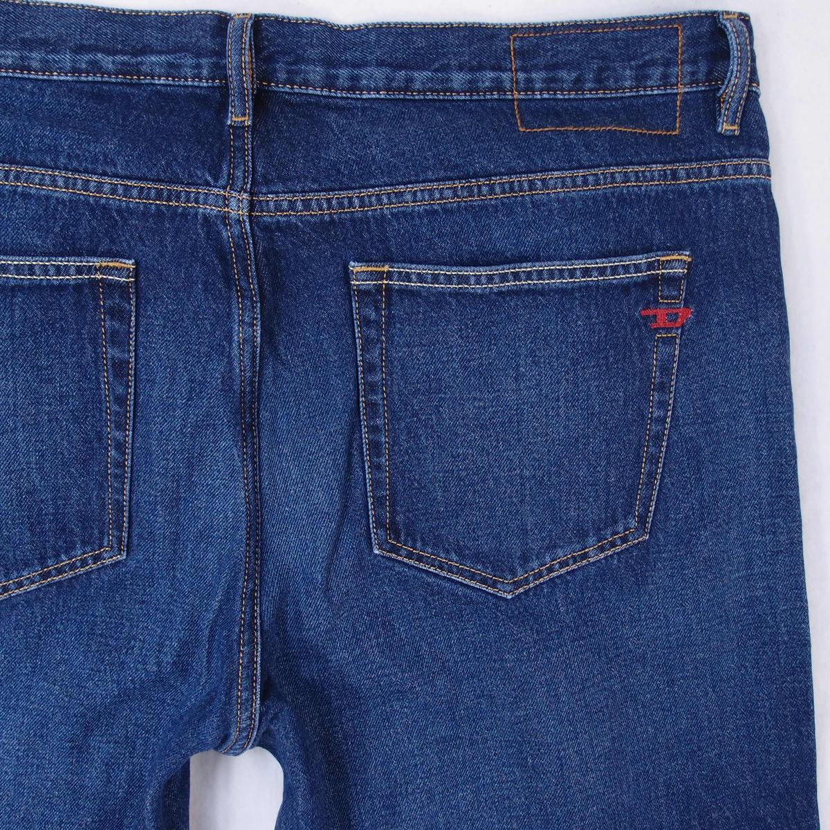 Mens Diesel 2020 D-VIKER 09C03 Straight Blue Jeans W38 L32