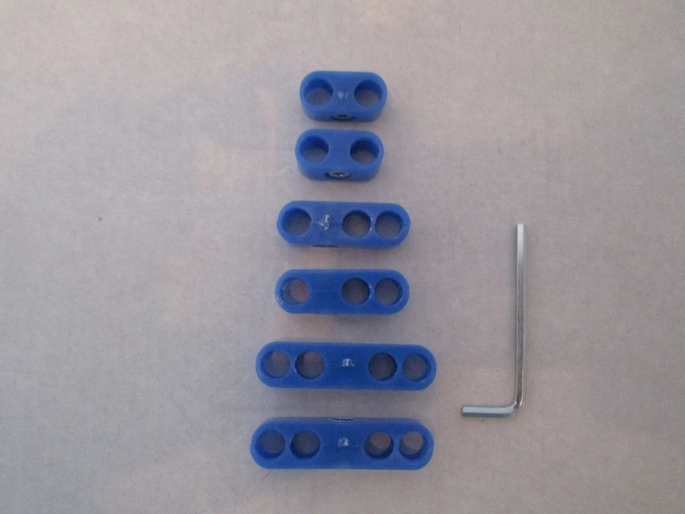 SEPARADORES DE CABLES DE BUJÍA AZUL 7 MM 8 MM TELARES 350 454 HOT RODS #9577AZUL Foto 2 de 3