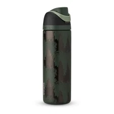 Owala "Spruce the Halls" 24oz Limited Edition Holiday Forest Green Black Trees