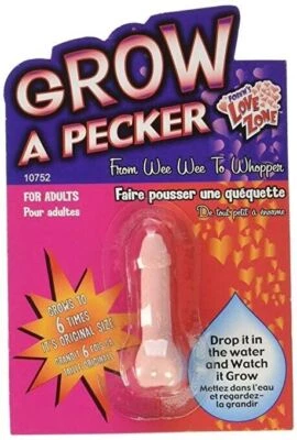FORUM NOVELTIES Grow Willy Pecker - Funny GaG Prank Joke Bachelorette Party Favor Birthday Hen