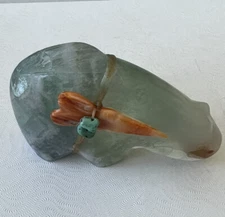 Zuni Fluorite Bear Fetish by Daphne Quam *NEW* F7470
