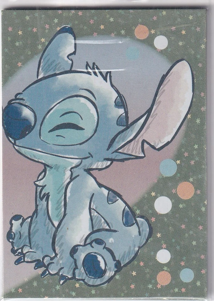 Figurina Panini 2025 Stitch Sparkling Fun Trading Card n.99 Stella - Star Holo