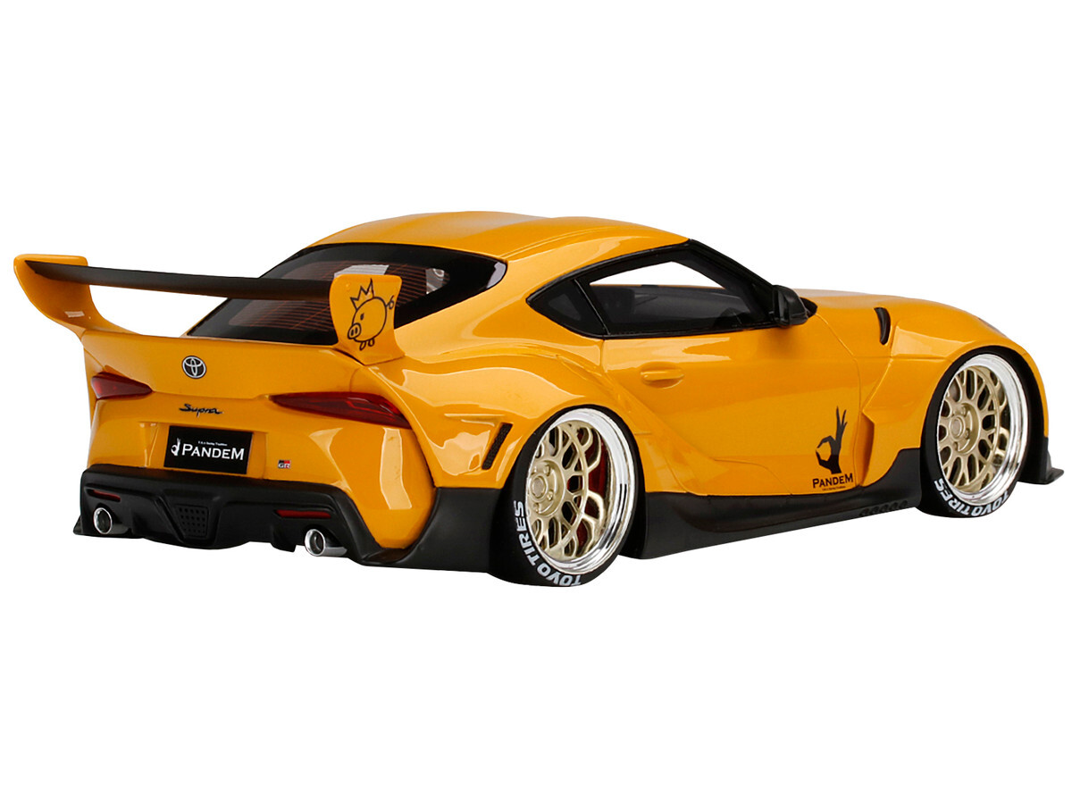 1/18 Pandem Toyota GRスープラ V1.0 1:18 Top Speed Pandem Toyota GR Supra V1.0 Yellow TS0357 | eBay