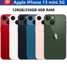 NEW SEALED Apple iPhone 13 mini 5G - 128GB/256GB - Factory Unlocked Smartphone